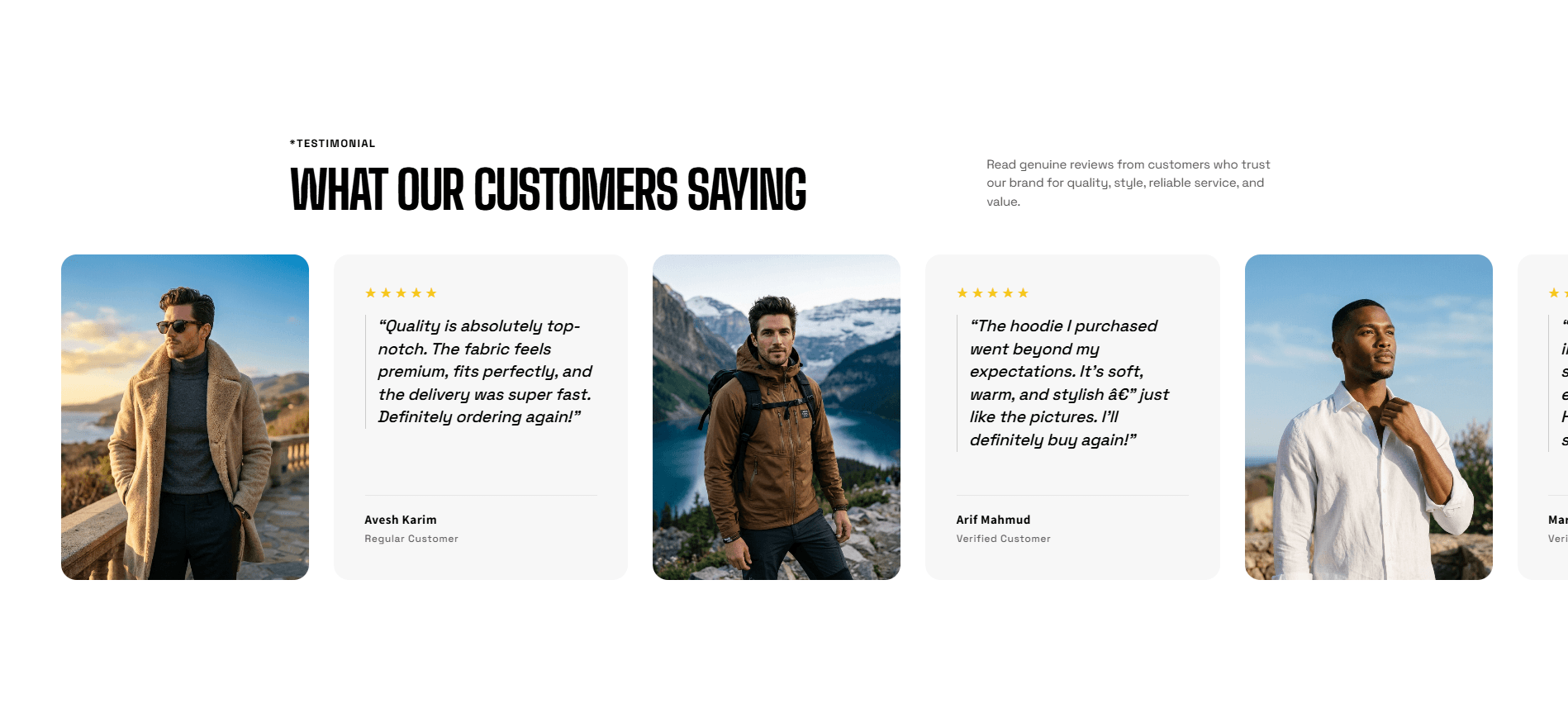 Preview of CS — Testimonial #1