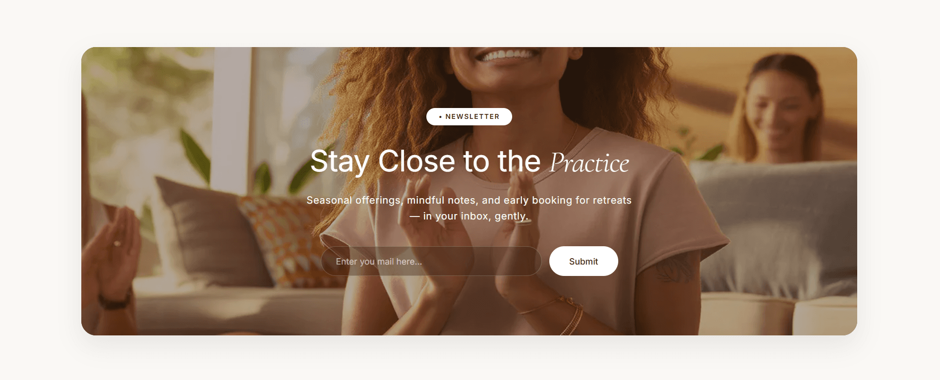 CS — Email Opt-in #1