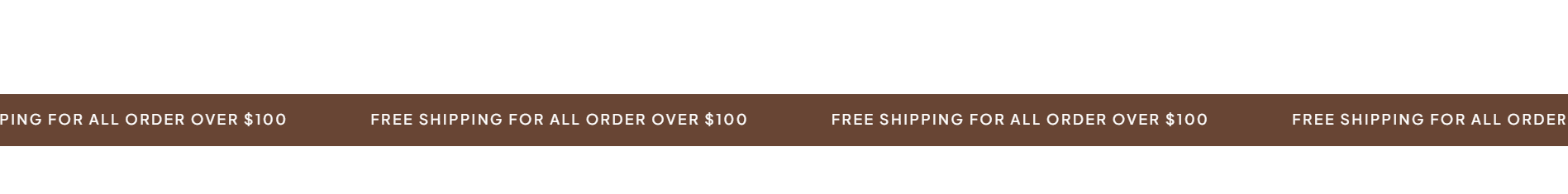 CS — Announcement Bar #1